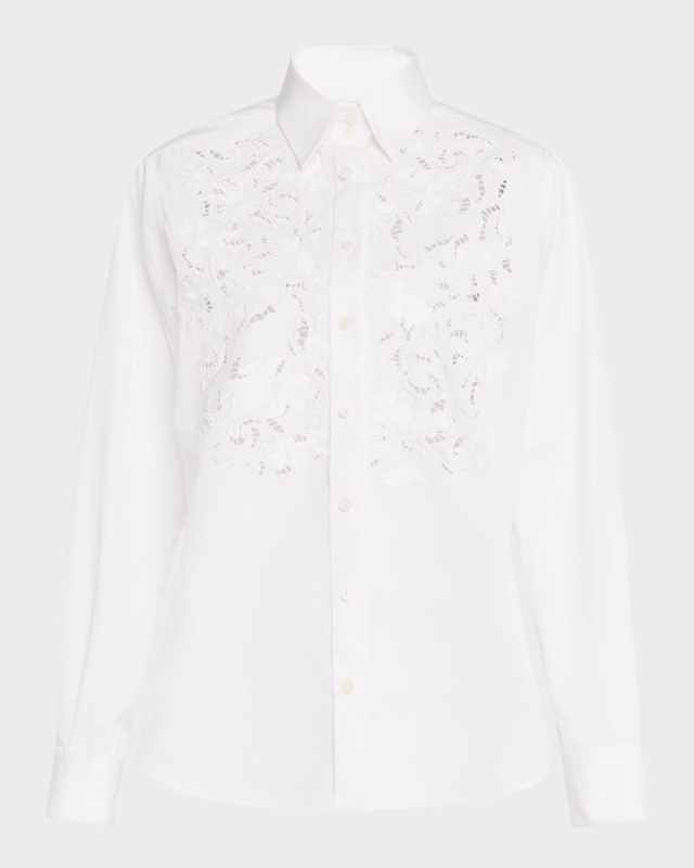 Embroidered Cotton Shirt